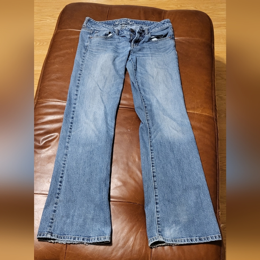 American eagle boyfriend boot cut jeans